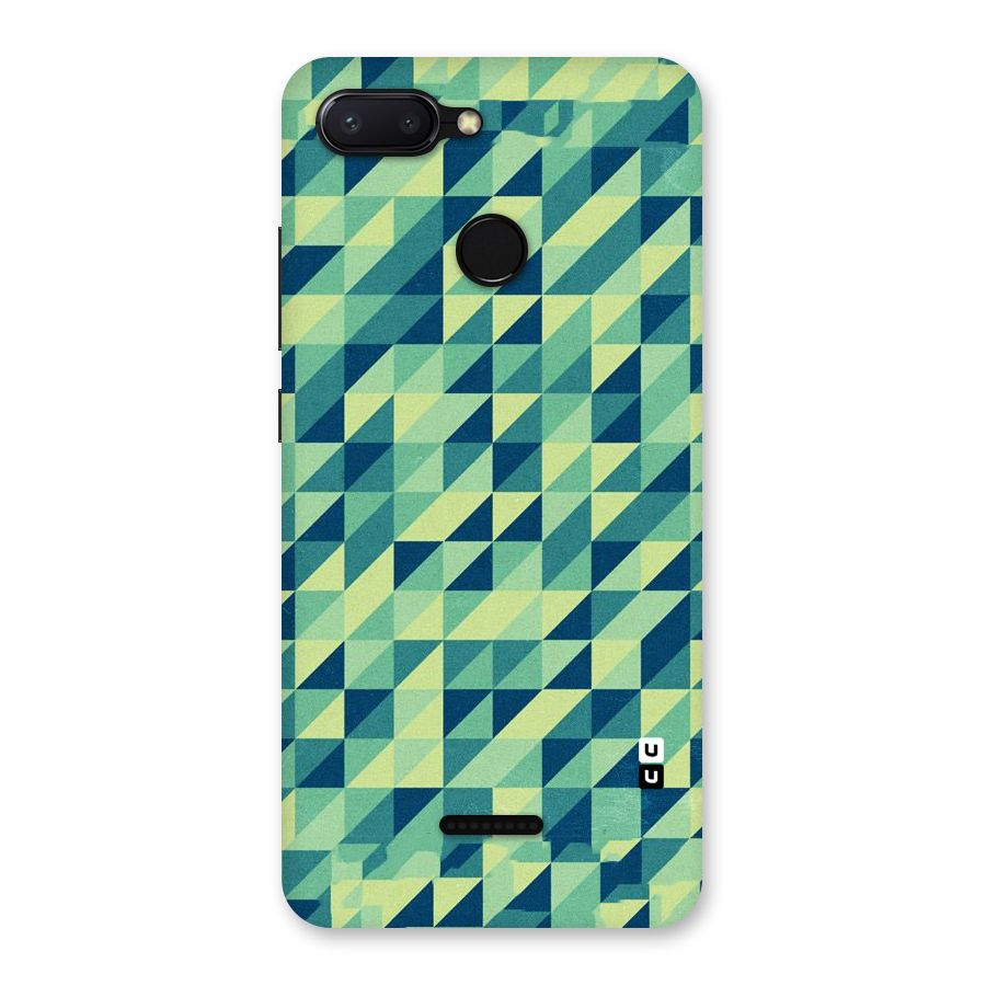 Shady Green Back Case for Redmi 6