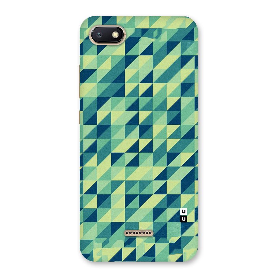 Shady Green Back Case for Redmi 6A