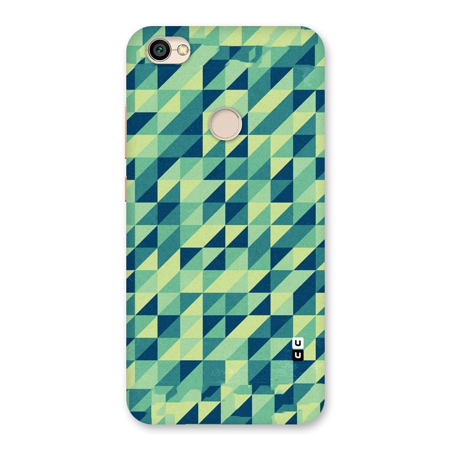 Shady Green Back Case for Redmi Y1 2017