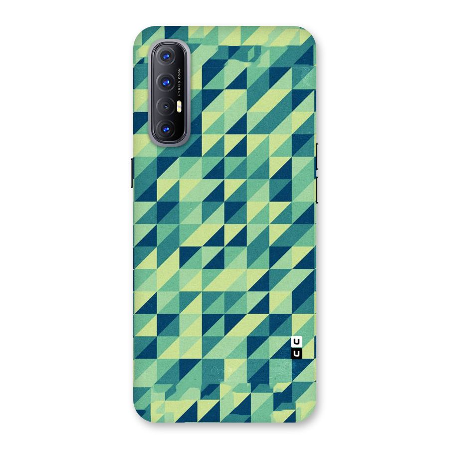 Shady Green Back Case for Reno3 Pro