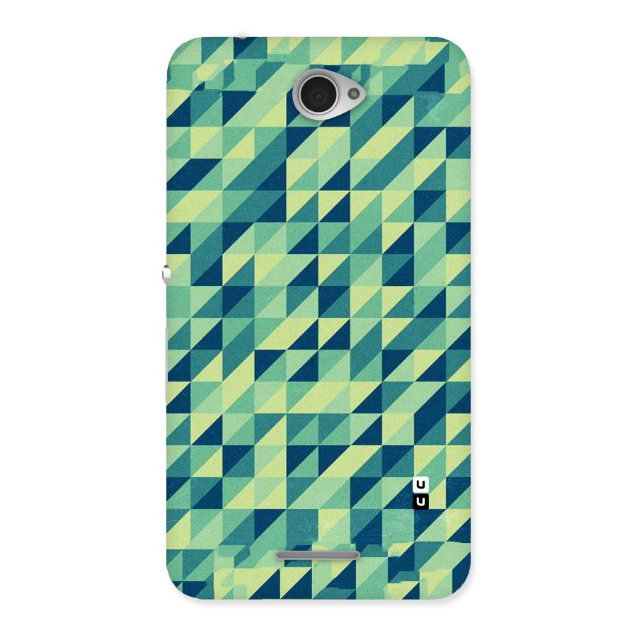 Shady Green Back Case for Sony Xperia E4