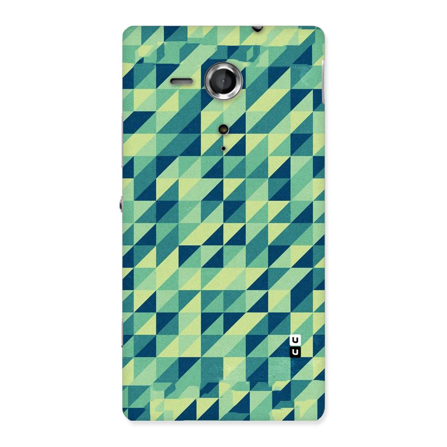 Shady Green Back Case for Sony Xperia SP