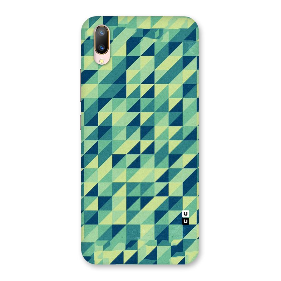 Shady Green Back Case for Vivo V11 Pro