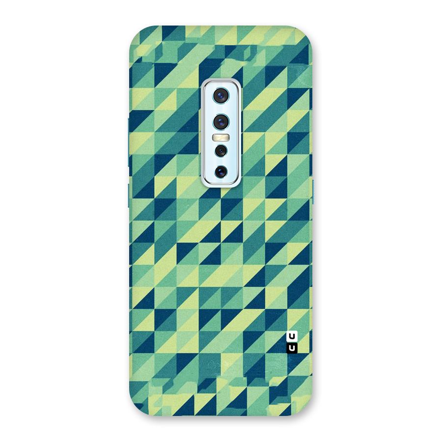 Shady Green Back Case for Vivo V17 Pro