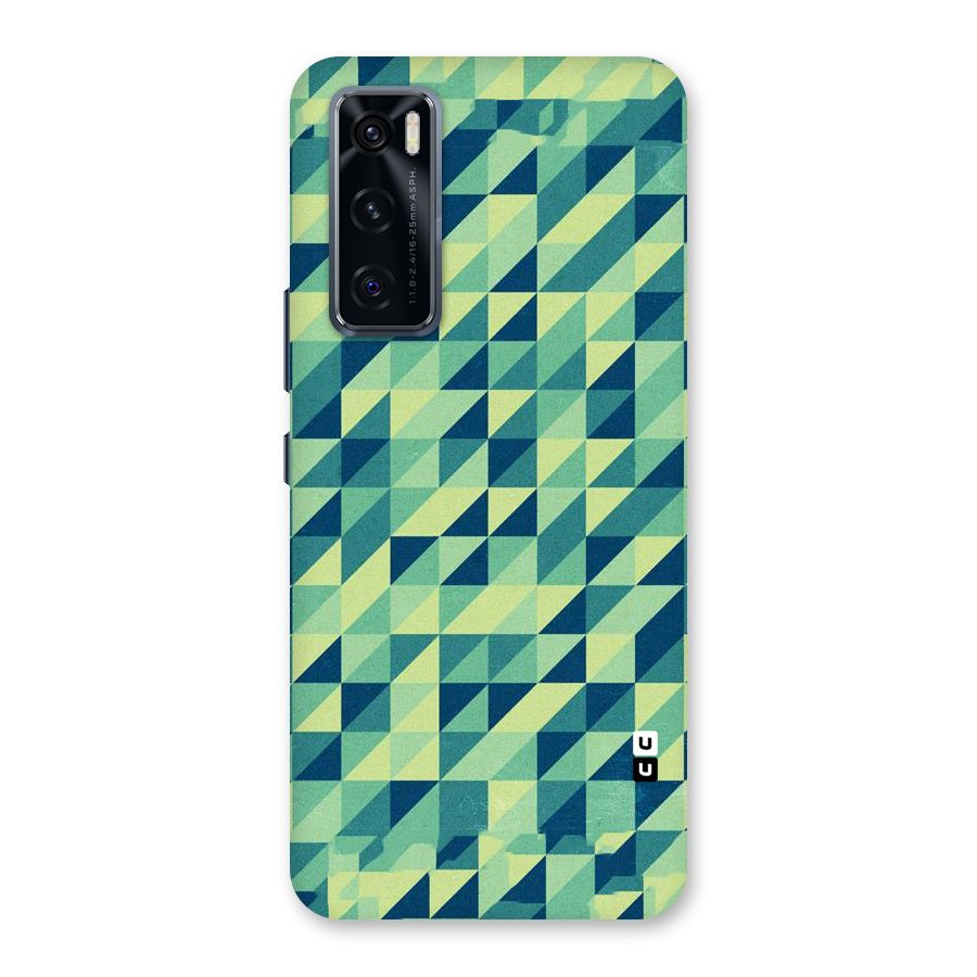 Shady Green Back Case for Vivo V20 SE