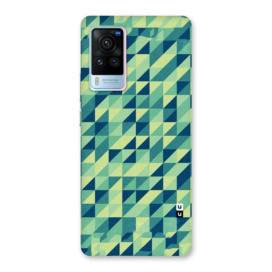 Shady Green Back Case for Vivo X60 Pro