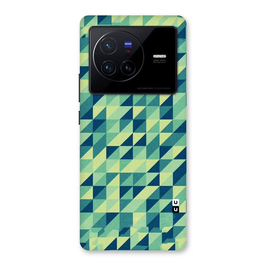 Shady Green Back Case for Vivo X80
