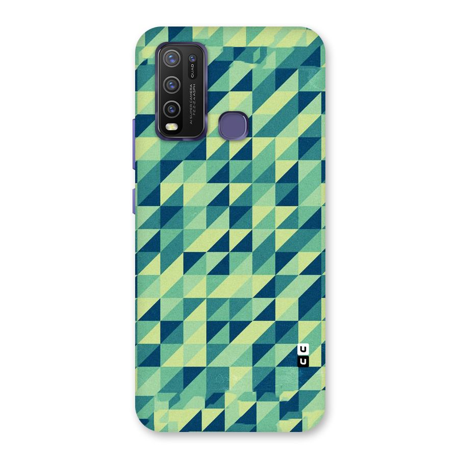 Shady Green Back Case for Vivo Y50