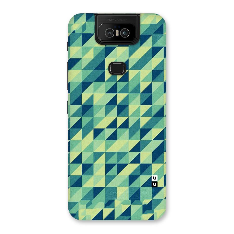 Shady Green Back Case for Zenfone 6z