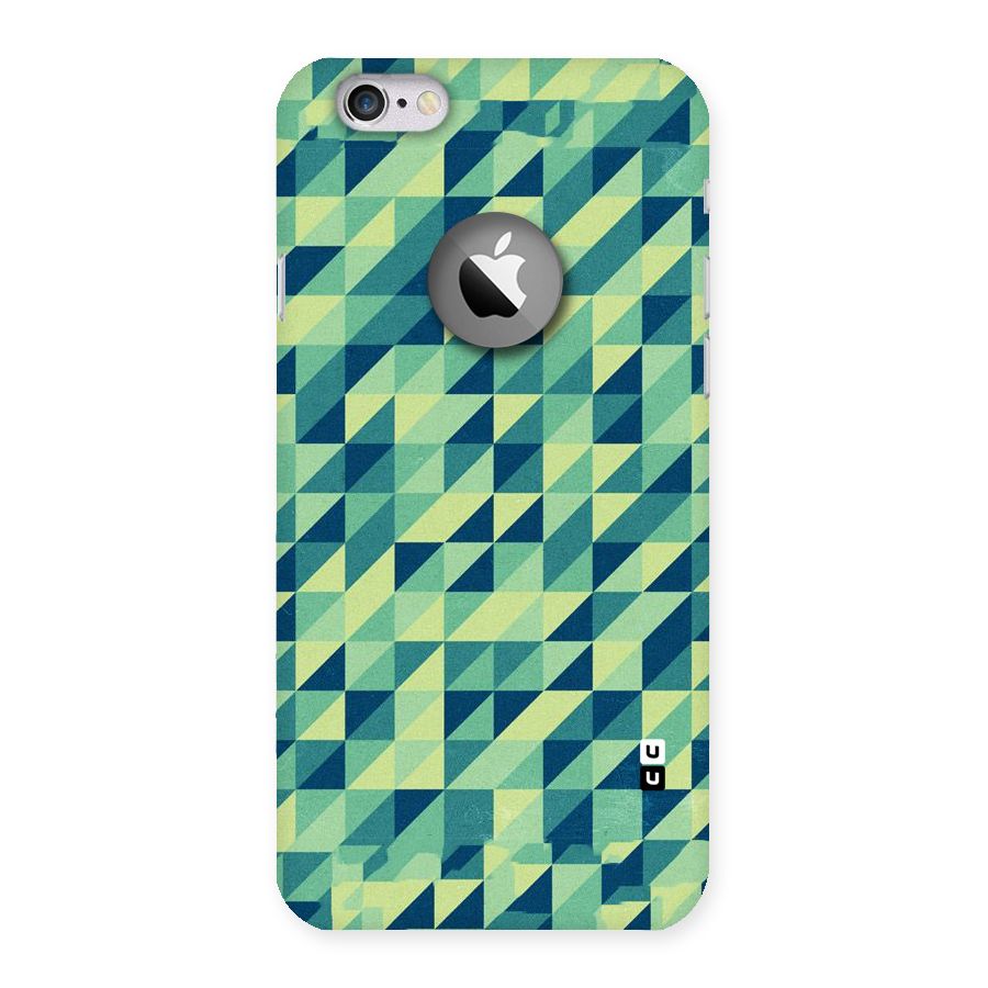 Shady Green Back Case for iPhone 6 Logo Cut