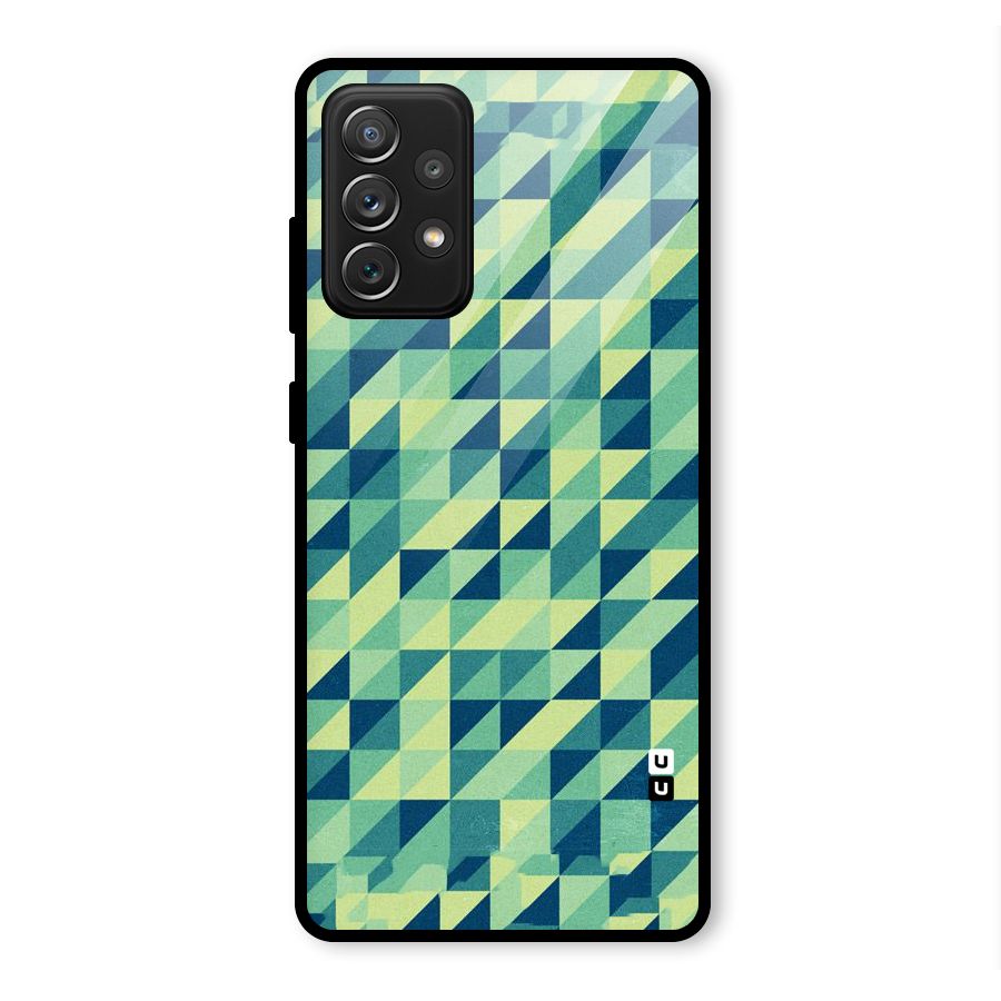 Shady Green Glass Back Case for Galaxy A72