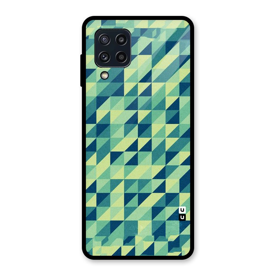 Shady Green Glass Back Case for Galaxy M32