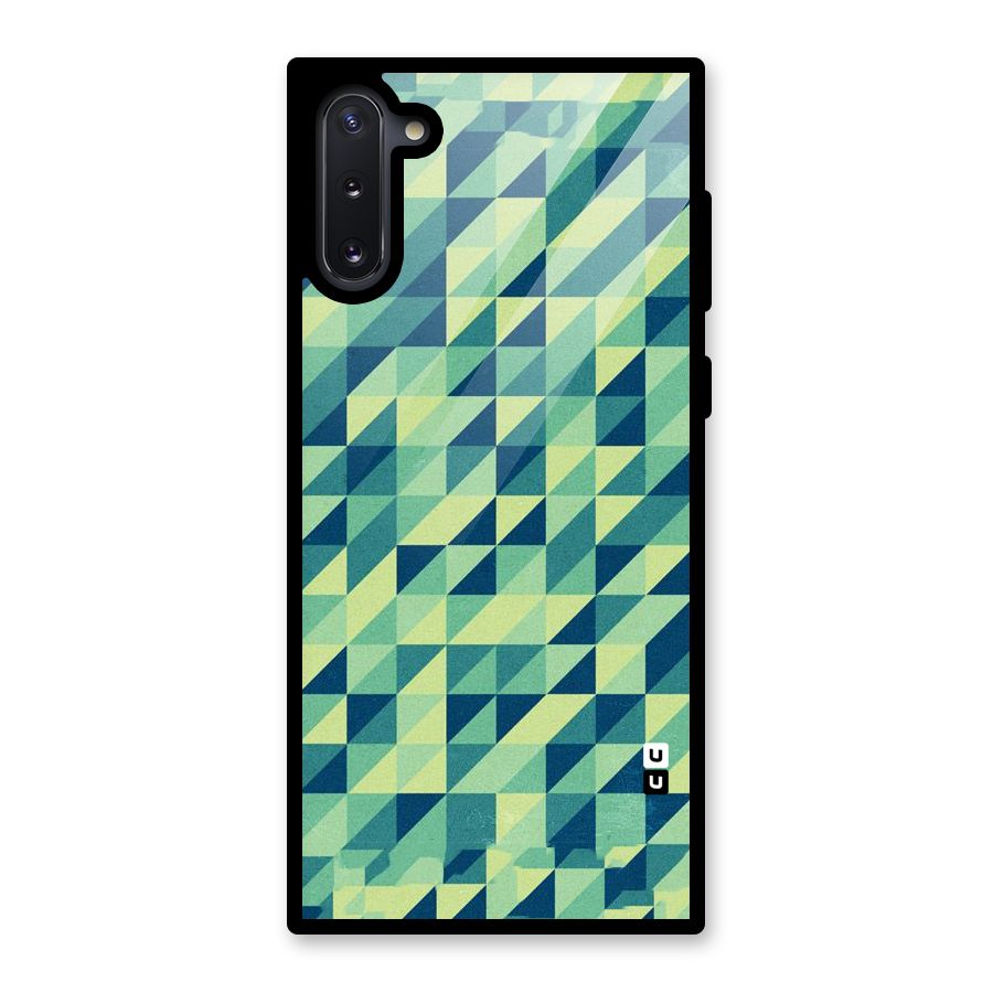Shady Green Glass Back Case for Galaxy Note 10