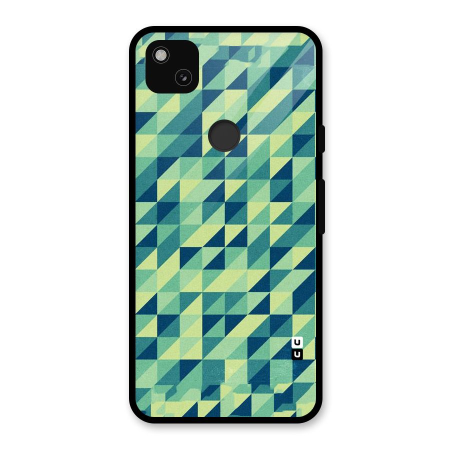 Shady Green Glass Back Case for Google Pixel 4a