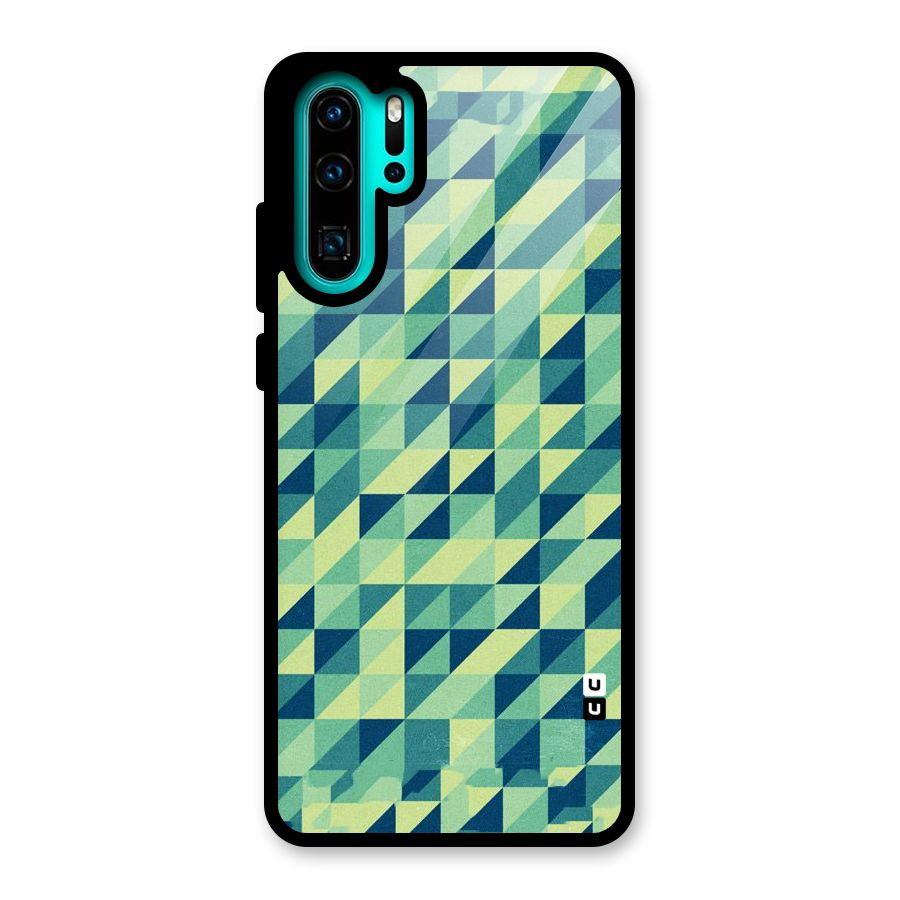 Shady Green Glass Back Case for Huawei P30 Pro