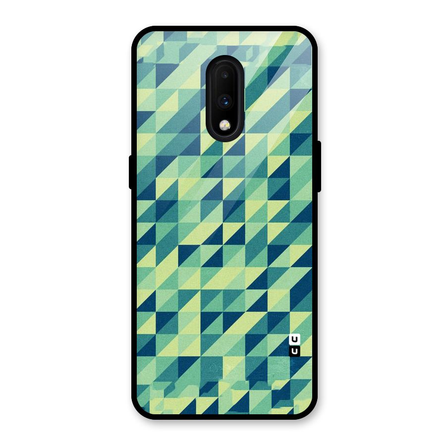 Shady Green Glass Back Case for OnePlus 7