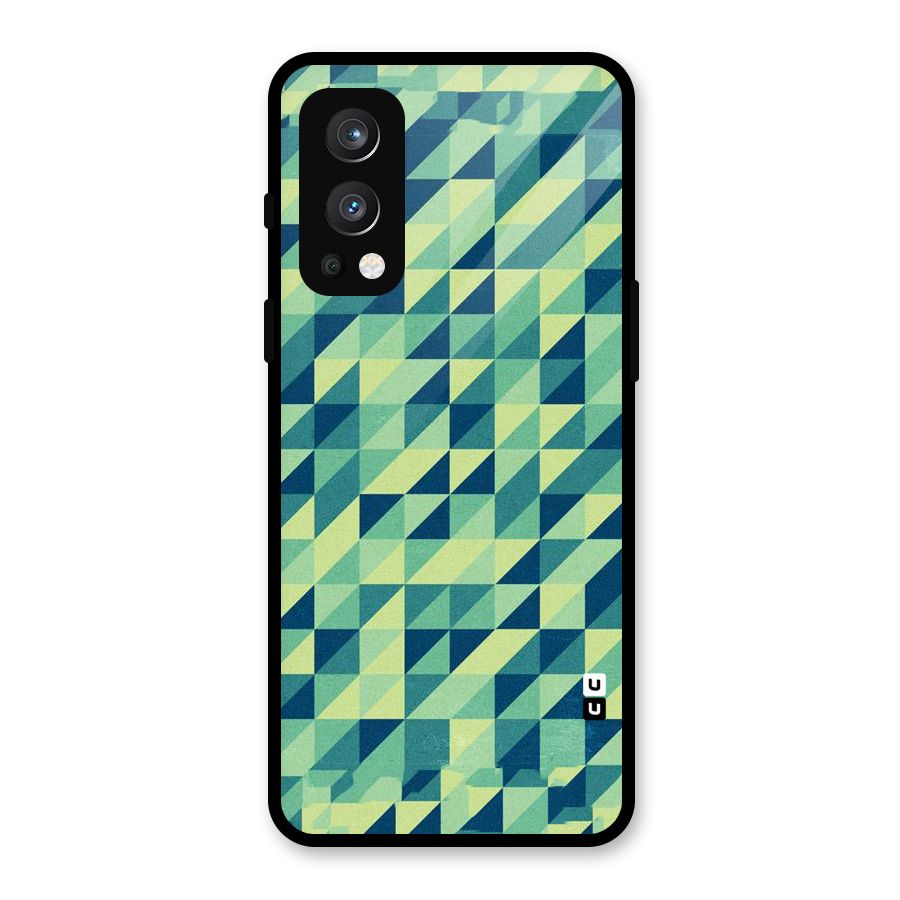 Shady Green Glass Back Case for OnePlus Nord 2 5G