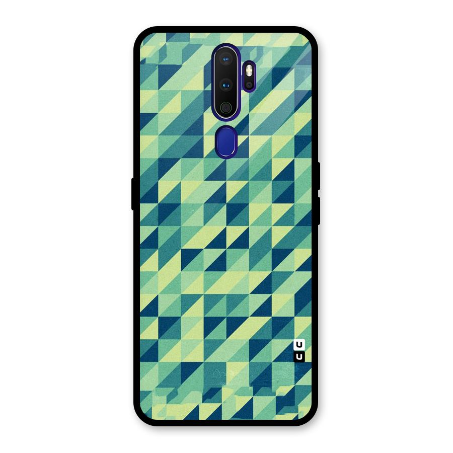 Shady Green Glass Back Case for Oppo A9 (2020)