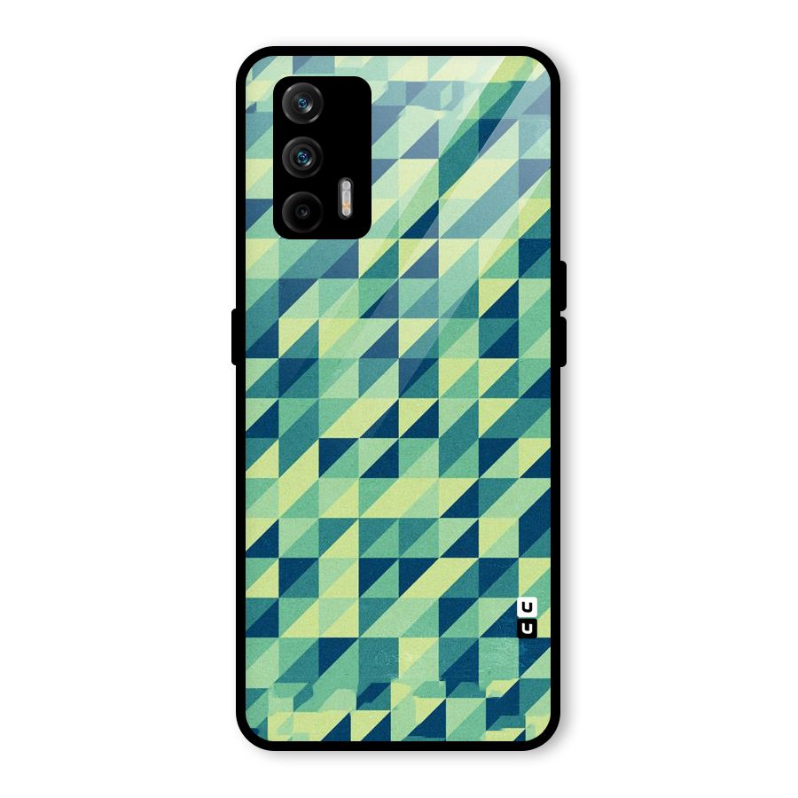 Shady Green Glass Back Case for Realme GT 5G
