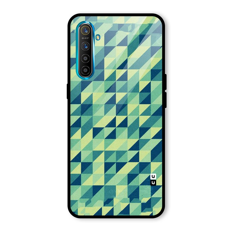 Shady Green Glass Back Case for Realme X2