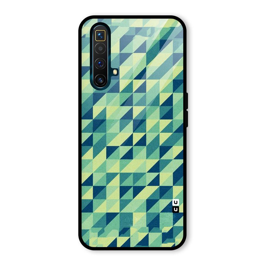 Shady Green Glass Back Case for Realme X3 SuperZoom