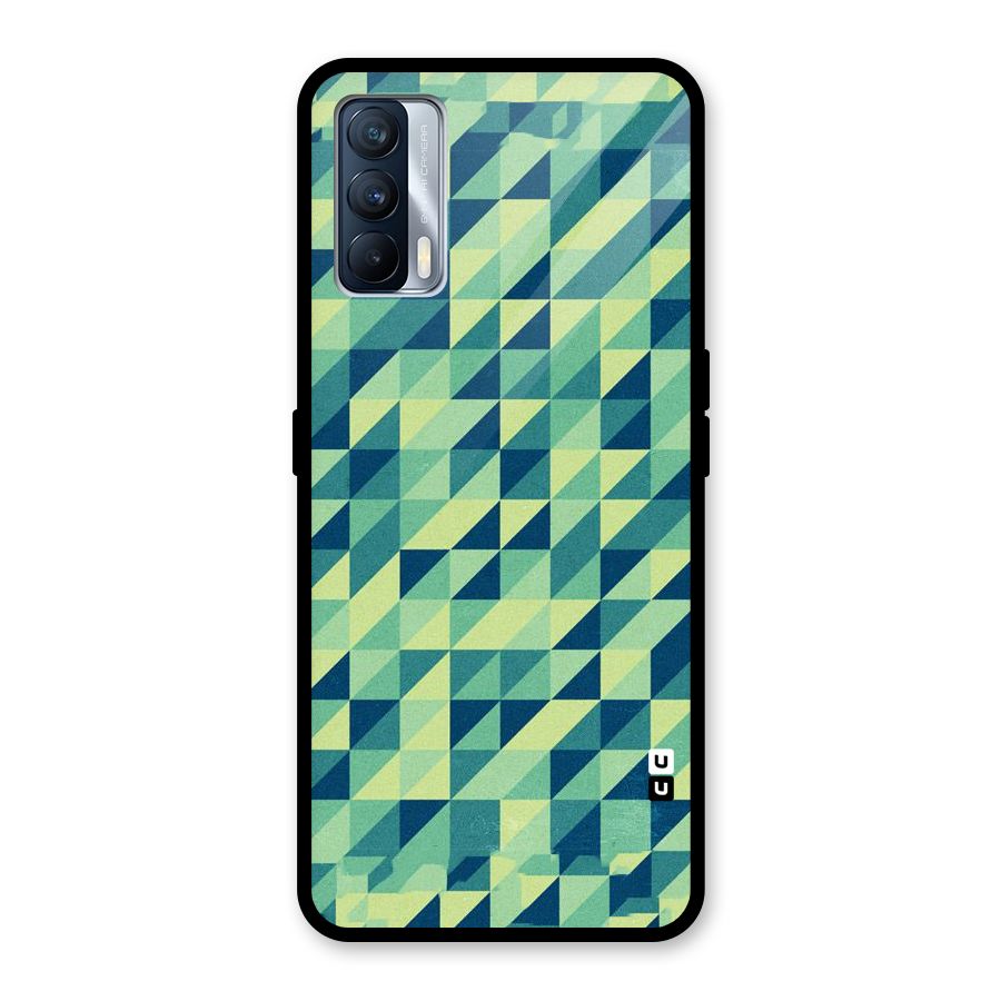 Shady Green Glass Back Case for Realme X7