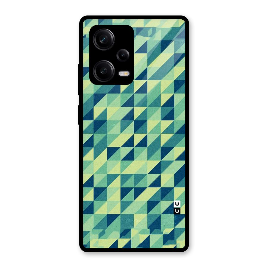 Shady Green Glass Back Case for Redmi Note 12 Pro