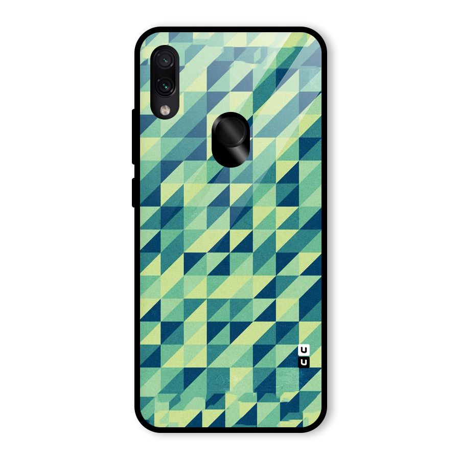 Shady Green Glass Back Case for Redmi Note 7 Pro