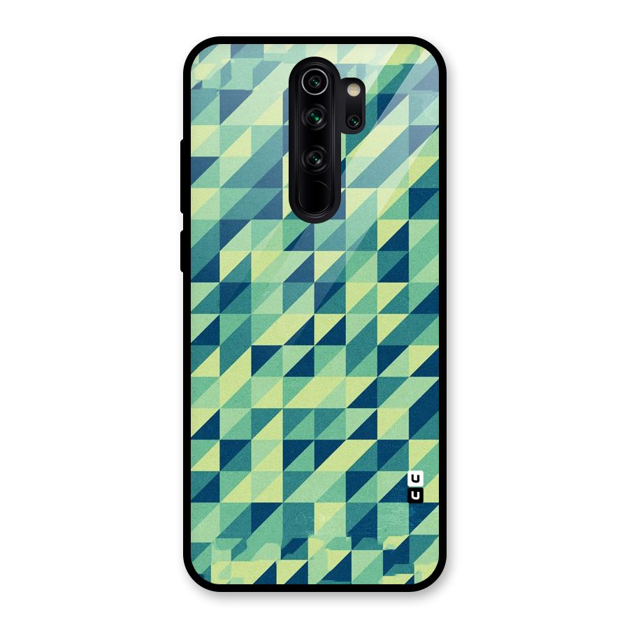 Shady Green Glass Back Case for Redmi Note 8 Pro