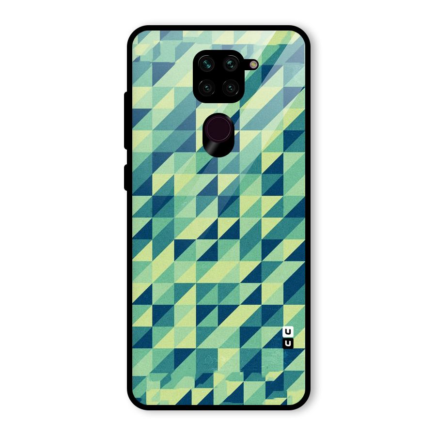 Shady Green Glass Back Case for Redmi Note 9