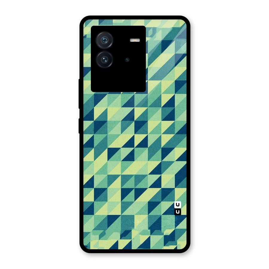 Shady Green Glass Back Case for Vivo iQOO Neo 6 5G