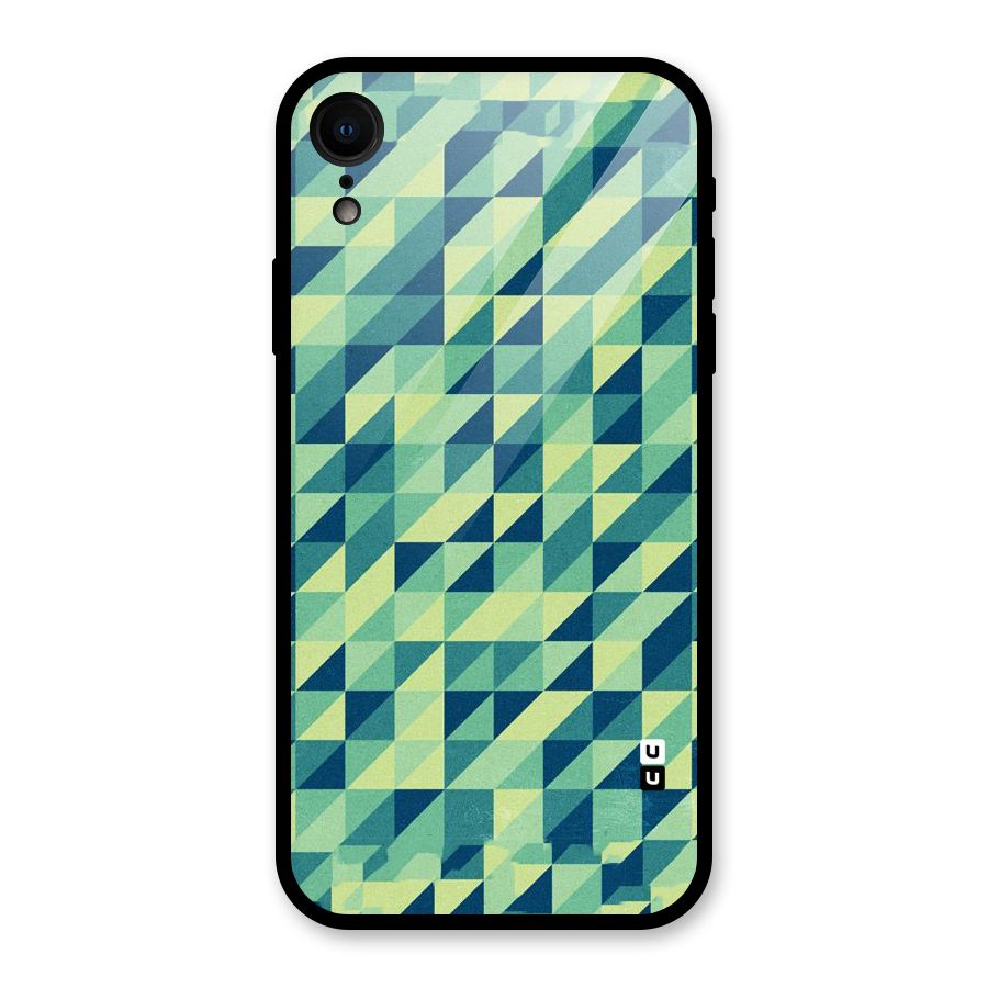 Shady Green Glass Back Case for XR