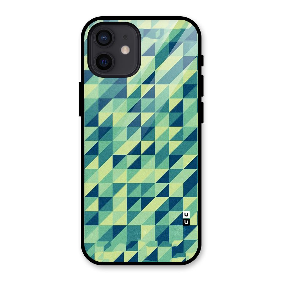 Shady Green Glass Back Case for iPhone 12