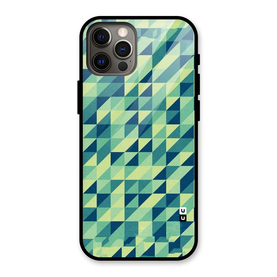 Shady Green Glass Back Case for iPhone 12 Pro