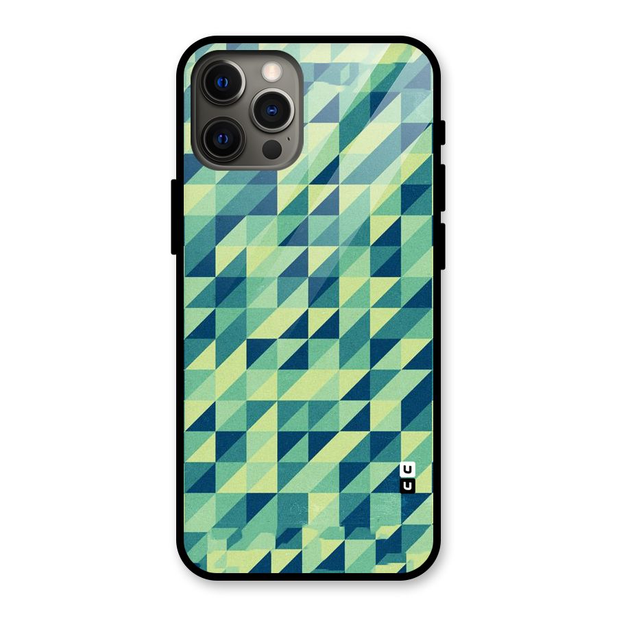 Shady Green Glass Back Case for iPhone 12 Pro Max