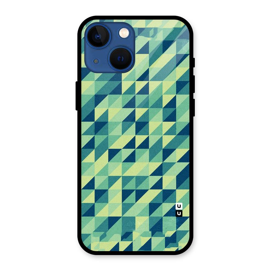 Shady Green Glass Back Case for iPhone 13 Mini