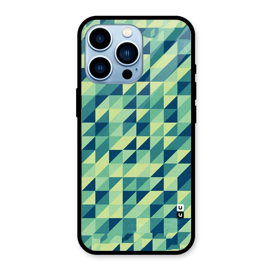 Shady Green Glass Back Case for iPhone 13 Pro