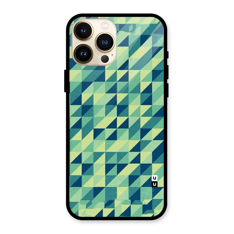 Shady Green Glass Back Case for iPhone 13 Pro Max
