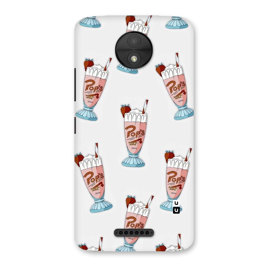 Shake Design Back Case for Moto C