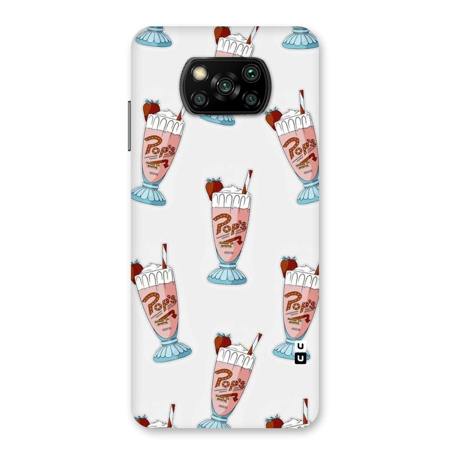 Shake Design Back Case for Poco X3