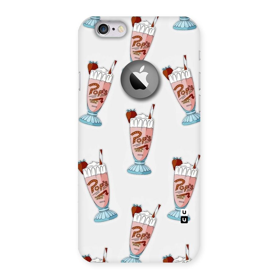 Shake Design Back Case for iPhone 6 Logo Cut