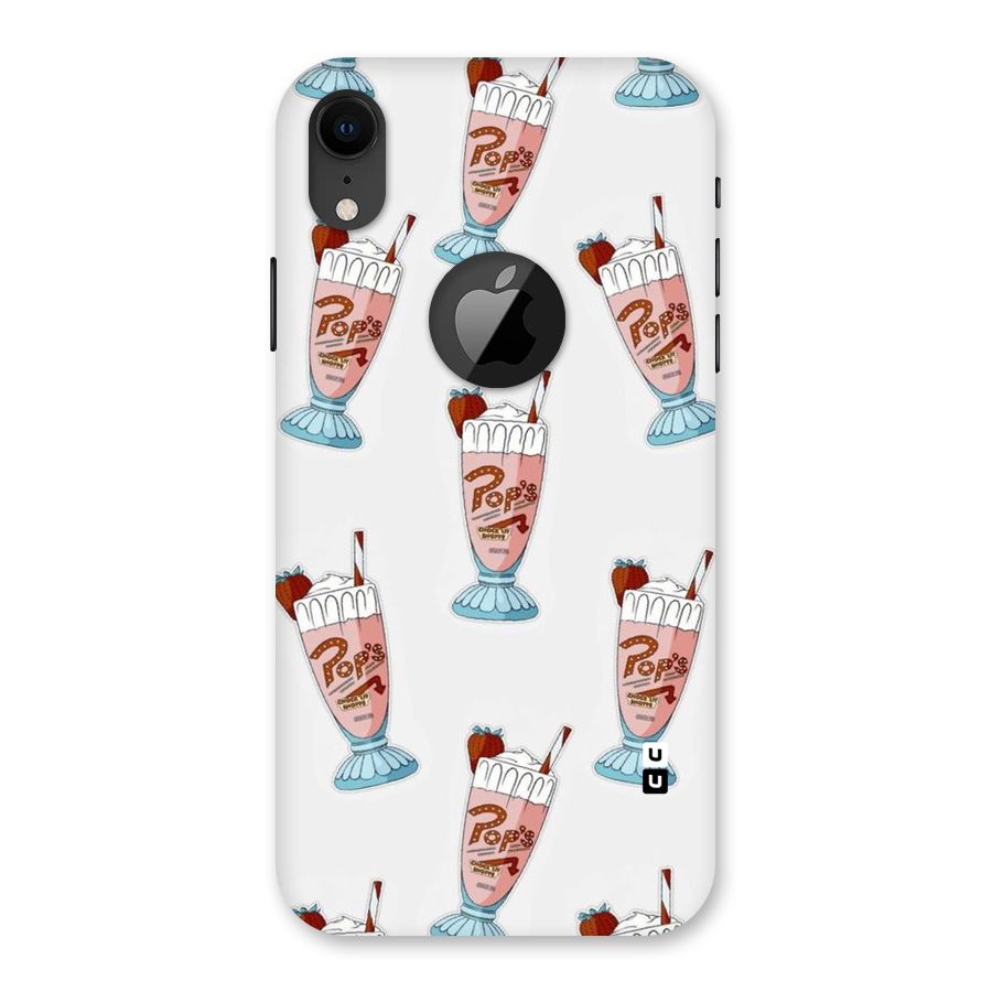 Shake Design Back Case for iPhone XR Logo Cut