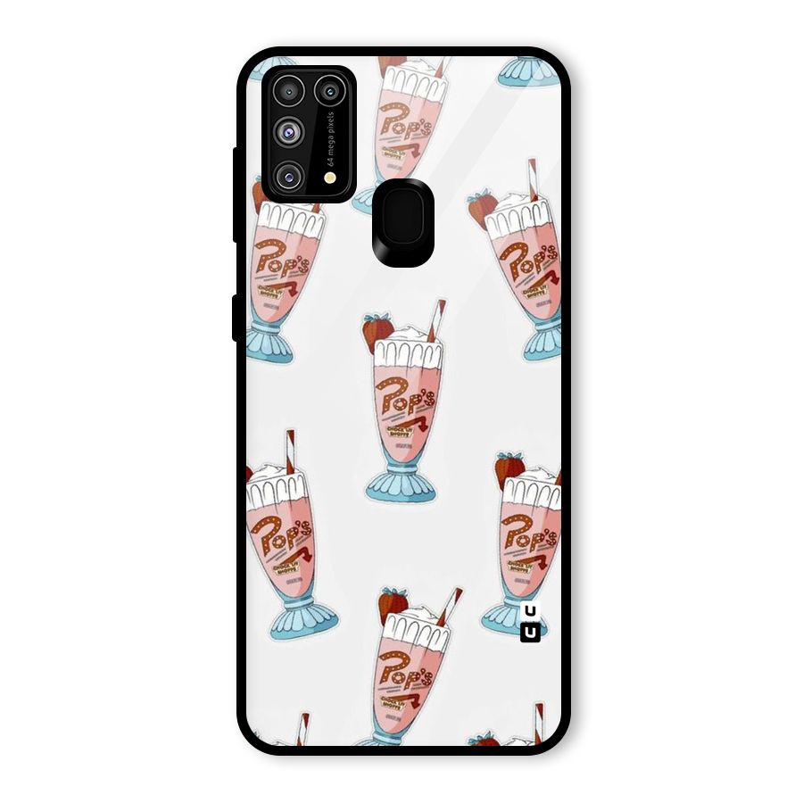 Shake Design Glass Back Case for Galaxy F41