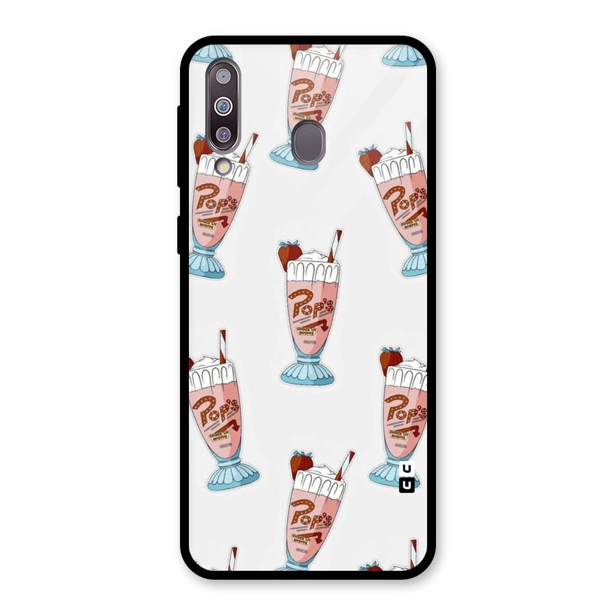 Shake Design Glass Back Case for Galaxy M30