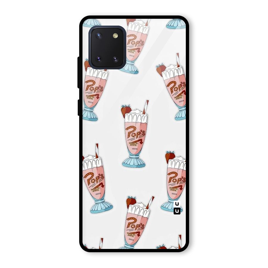 Shake Design Glass Back Case for Galaxy Note 10 Lite