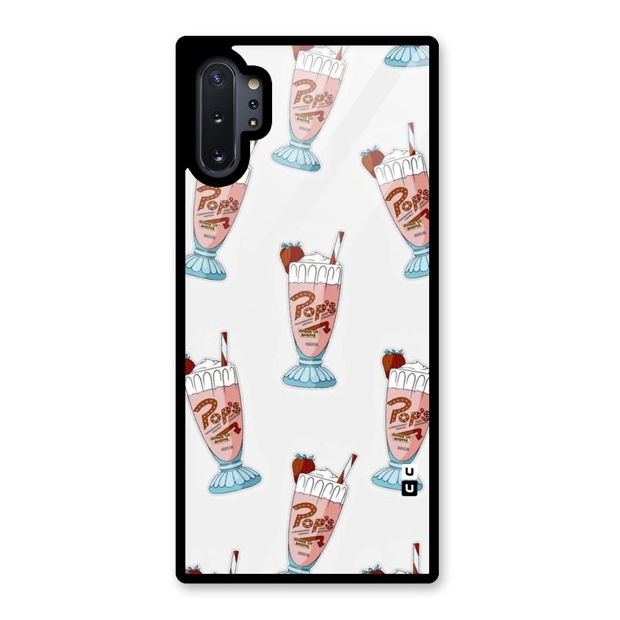 Shake Design Glass Back Case for Galaxy Note 10 Plus