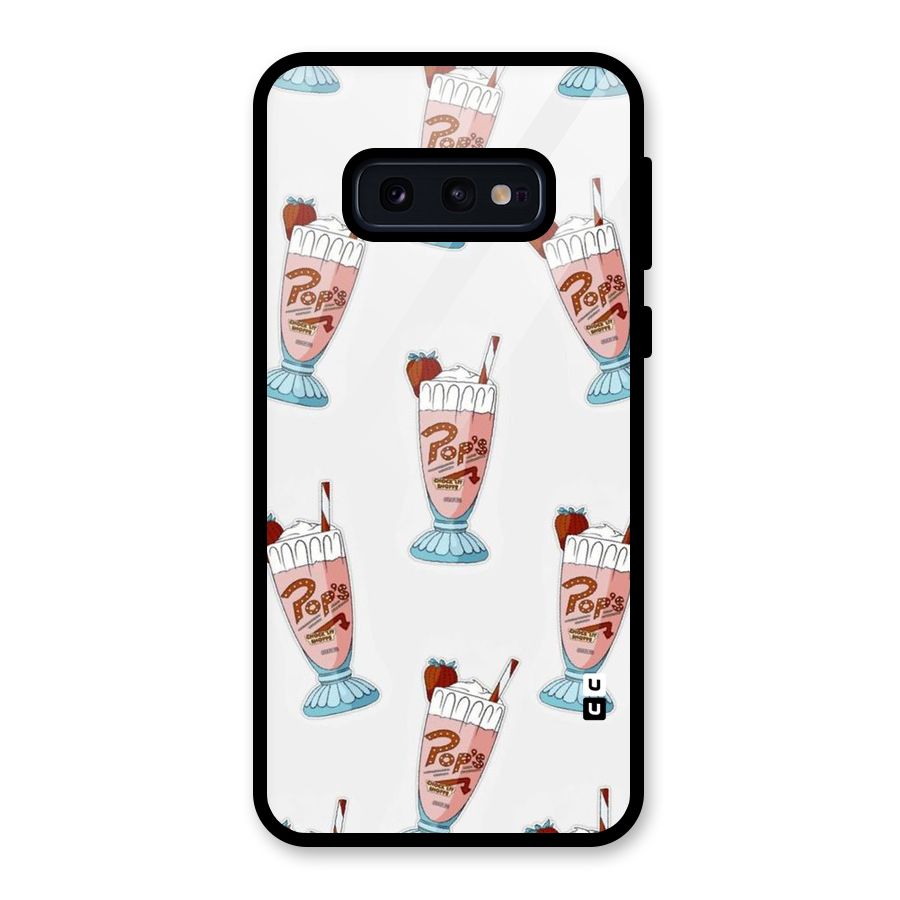 Shake Design Glass Back Case for Galaxy S10e
