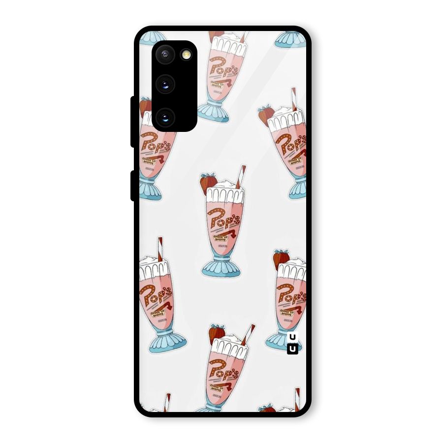 Shake Design Glass Back Case for Galaxy S20 FE 5G