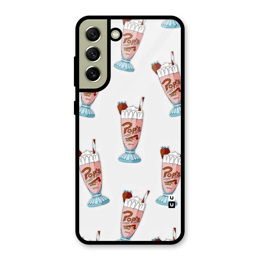 Shake Design Glass Back Case for Galaxy S21 FE 5G