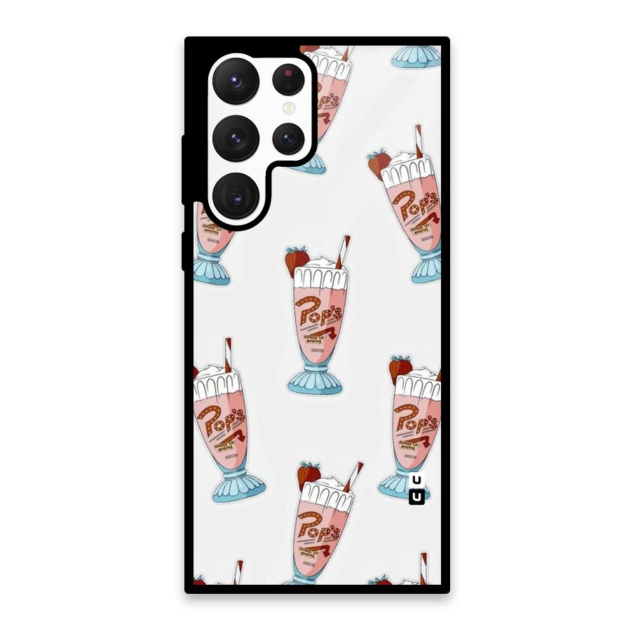 Shake Design Glass Back Case for Galaxy S22 Ultra 5G